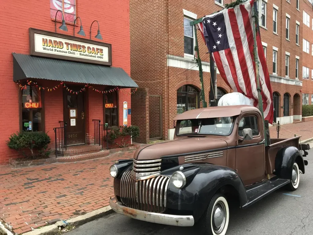 Hidden Gems USA featuring colorful hillside towns, Bavarian villages, and historic downtowns in America.