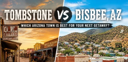 Tombstone vs Bisbee AZ: Which Arizona Town Should You Visit in 2026? Tombstone vs Bisbee AZ: Choose your best place before weekend getaways
