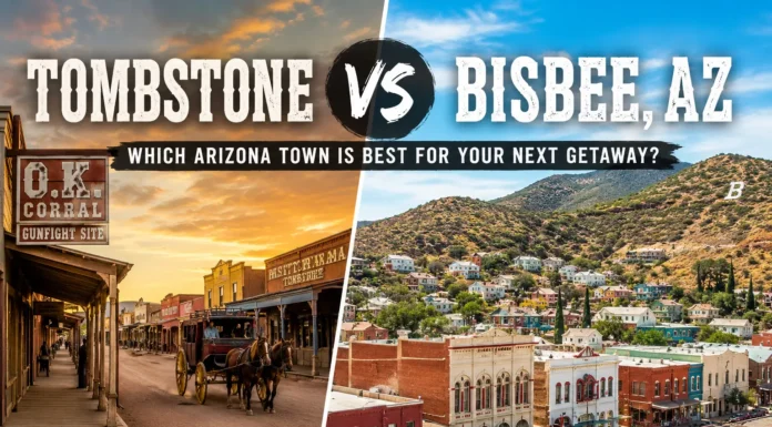 Tombstone vs Bisbee AZ: Which Arizona Town Should You Visit in 2026? Tombstone vs Bisbee AZ: Choose your best place before weekend getaways