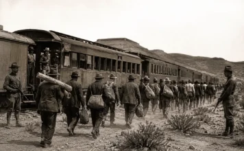 The Bisbee Deportation of 1917: What Really Happened and Why It Matters Bisbee Deportation 1917 – miners being forcibly deported during Arizona labor strike.