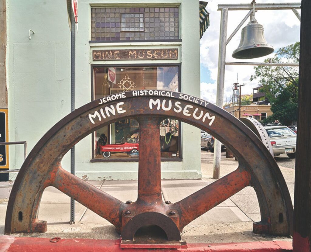 Explore the historical jerome mine  museum in Arizona.
