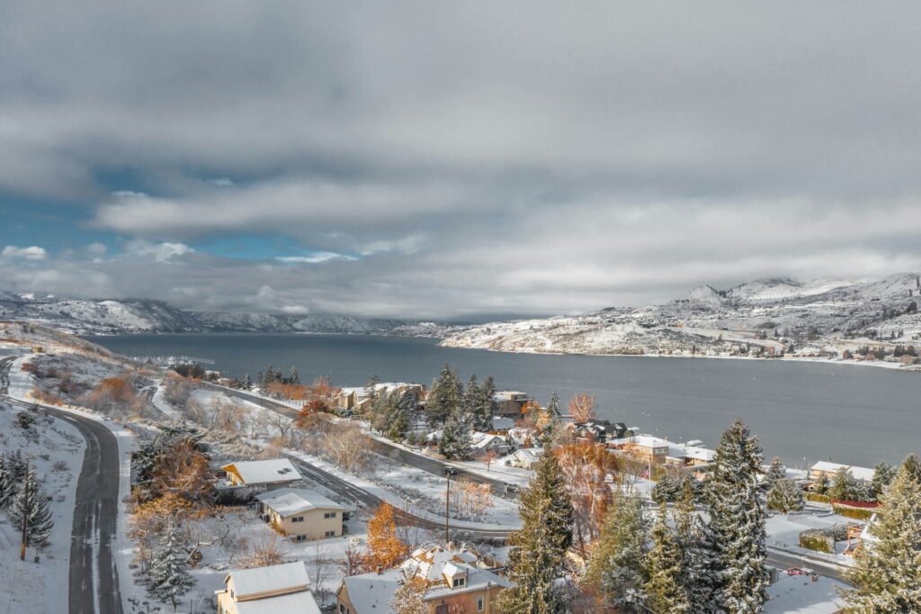 Scenic Lake Chelan and downtown Chelan WA, one of the best small towns in Washington State