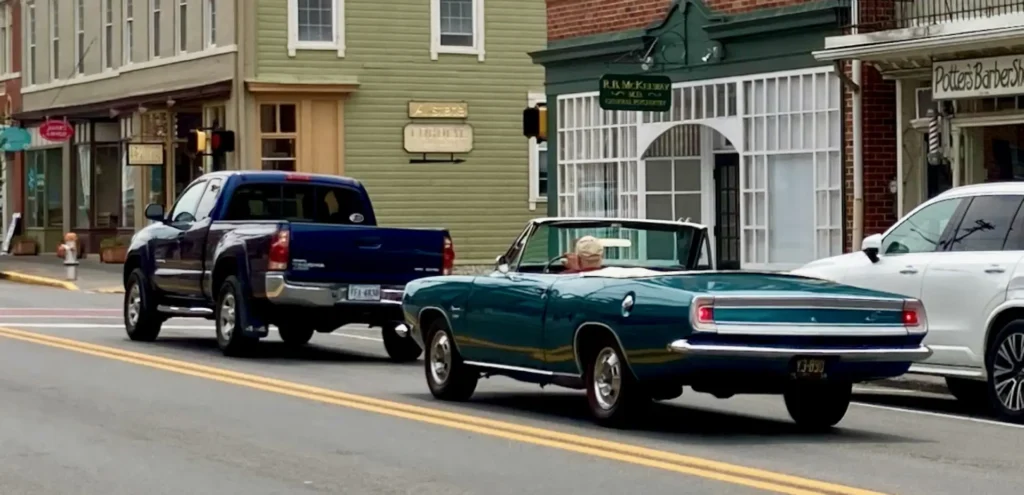 Historic downtown Berryville VA, one of the best small towns in Virginia