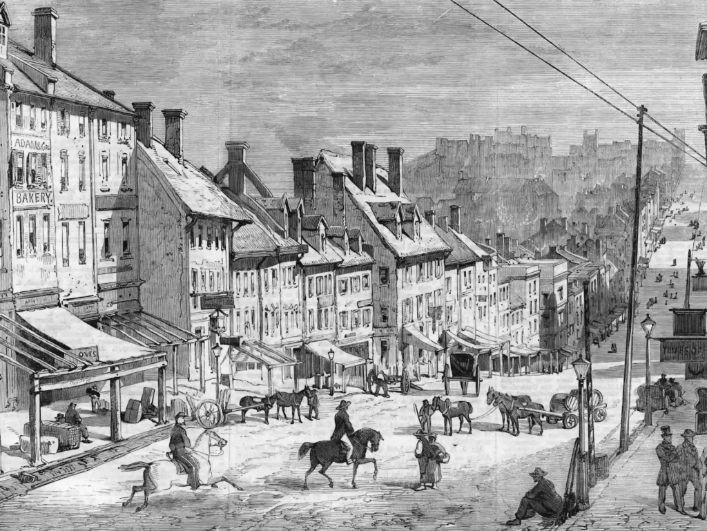 Historic downtown Culpeper VA, one of the best small towns in Virginia