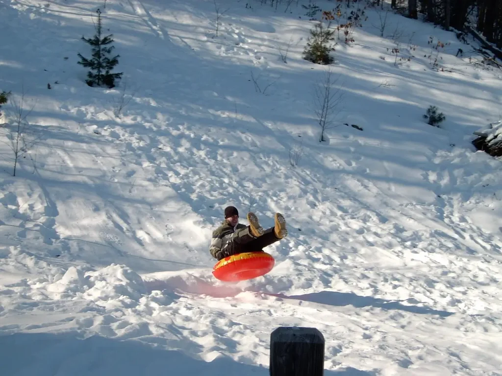Things to do in Front Royal VA, including tubing on the Shenandoah River surrounded by scenic Virginia mountains.